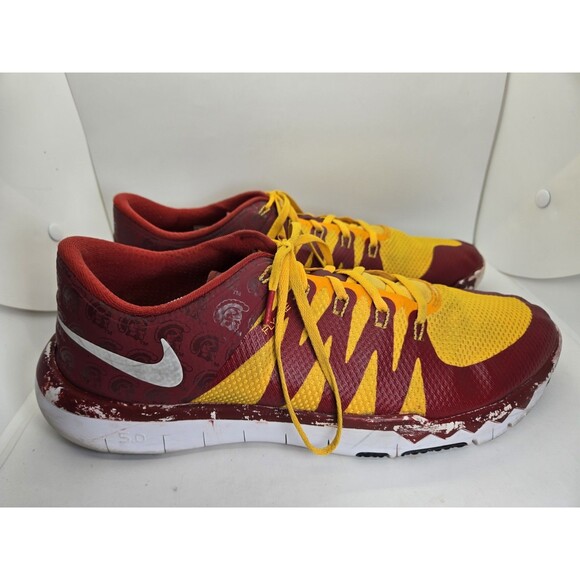 Nike Free Trainer V6 USC Trojans Shoes Mens 14 Crimson Running Athletic Sneakers main image 6